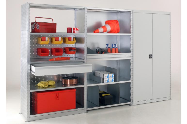 Heavy Duty Steel Shelving Systems Ideal For Auto And