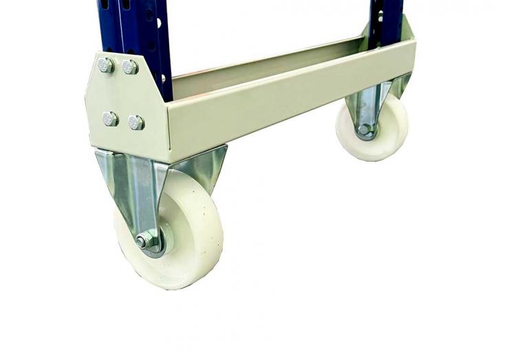 Mobile Longspan Shelving Trolleys MeshSTOR