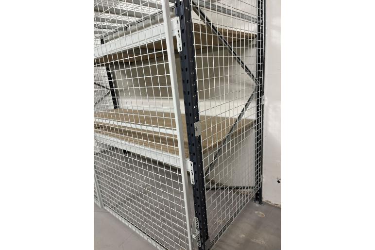 Mesh Development Screen Storage Rack Enhancing IT Equipment Protection and Secure Storage with Mesh ...